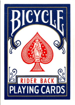 Bicycle Rider Back (blau)