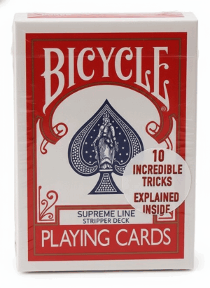 Bicycle Supreme Line Stripper Deck